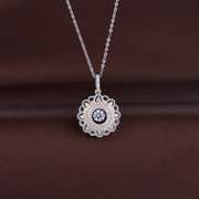 Pink Rose Gold Two tone beautiful Pendant