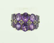 Sterling Silver Amethyst Ring