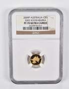 PF70 UCAM 2009-P Australia $5 Gold 2002 Kookaburra NGC