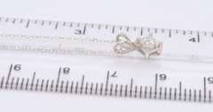 Dazzling Princess Cut Diamond Pendant on Chain