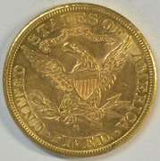 Super choice BU 1886-S US $5 Liberty Gold Piece. Full strike