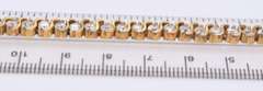 Vintage Sterling Silver Cubic Zirconia Tennis Bracelet
