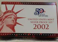 2002 Silver PROOF Set w/Sil Qtrs
