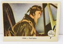 Ted Williams Early Fleer Baseball Card