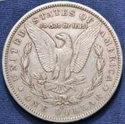 1900-O/CC Morgan Silver Dollar, Circulated.
