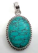 Beautiful handmade Tibetan Silver Pendant