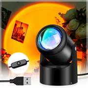 180 Degrees Rotation Sunset Projection LED Light Sunset