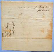1783 Connecticut War Bond Payment Slip
