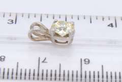 Brilliant White Gold .66ctw Diamond Pendant