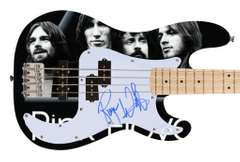 Pink Floyd Roger Waters Signed Fender Graphics Bass Guitar