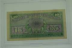 United States Military Payment Certificates Collection included 5C, 10C, 25C, 50C, $1