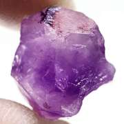 Large 15.24ct untreated uncut Amethyst