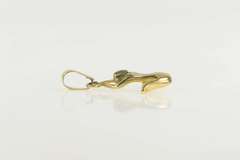 14K Yellow Gold Feminine Figure Fertility Motherhood Energy Pendant