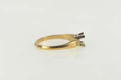 14K Yellow Gold Vintage NOS 1950's 5.0mm Engagement Setting Ring
