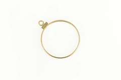 14K Yellow Gold 1/4 oz. Panda Sterling Coin Holder Bezel Pendant