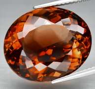 Top whiskey red! 19.56ct Imperial Topaz