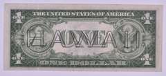 1935-A $1 US Silver Certificate - Hawaii Overprint - Short Snorter