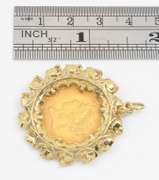1881 $5 Gold Piece in Fancy Bezel