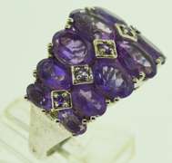 Sterling Silver Amethyst Ring