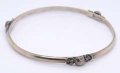 Vintage Sterling Silver Bangle Bracelet