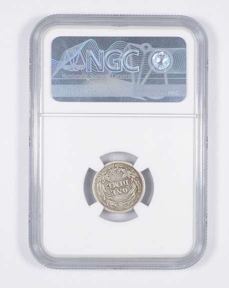 F15 1900-O Barber Dime - Graded NGC