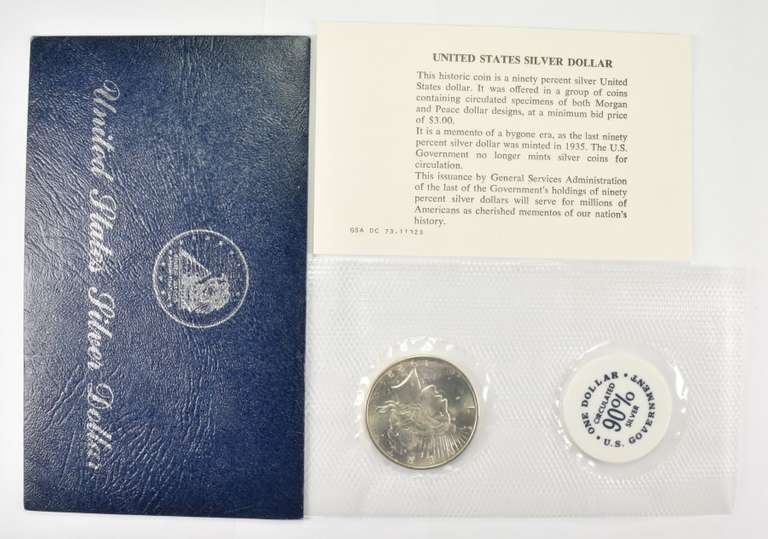 1922 Peace Silver Dollar - GSA Sealed