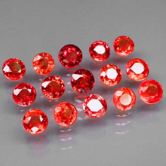 Dynamic 4.57ct Imperial Red Sapphire set