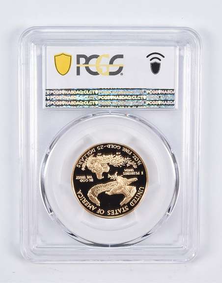 PR70 DCAM 1999-W $25 American Gold Eagle 1/2 Oz. .999 Fine Gold PCGS