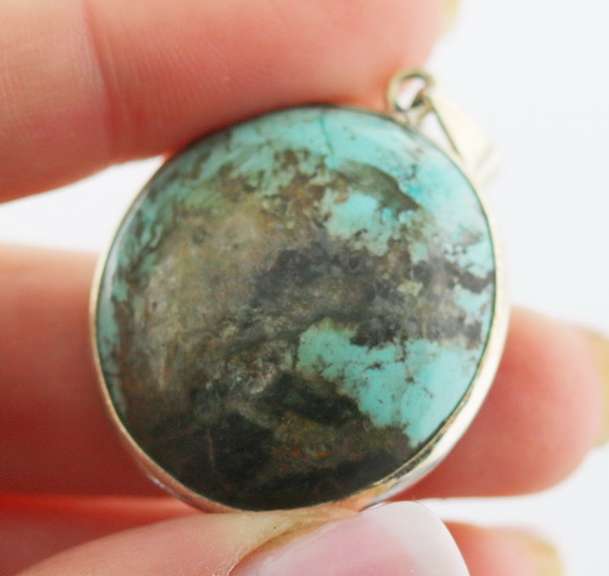Lovely 50.25ct turquoise pendant