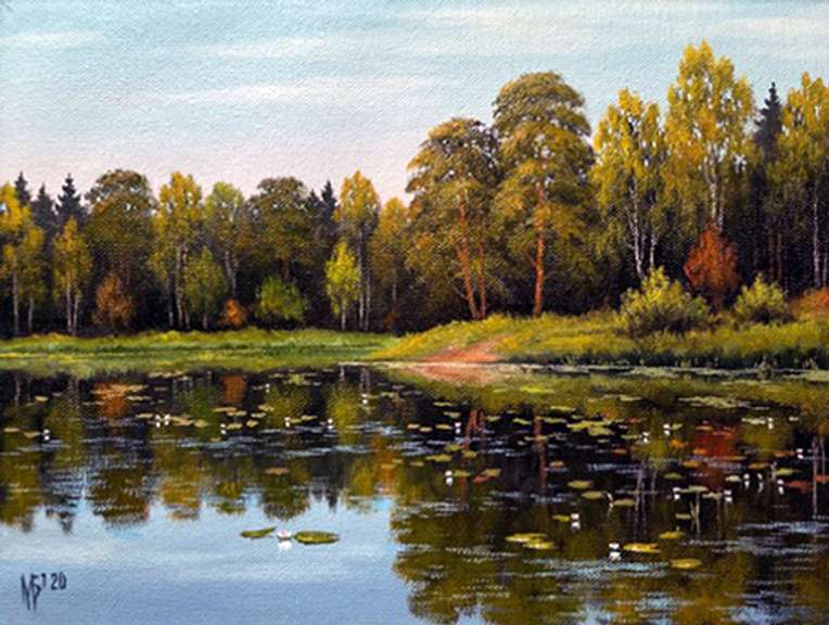 One-of-a-kind Original Oil On Canvas by Maksim