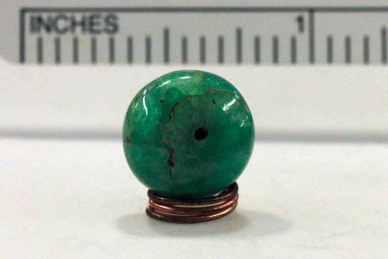 Natural Emerald Bead