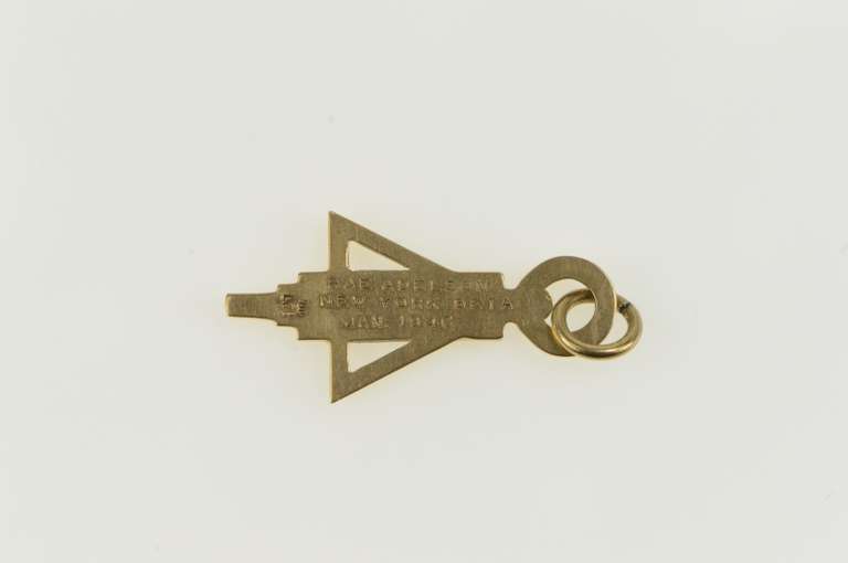 10K Yellow Gold Pi Mu Epsilon Mathematics Honors Society Charm/Pendant