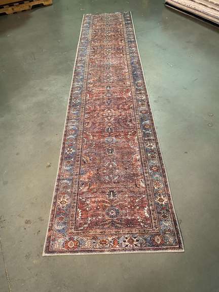 Stunning Engineered Vintage Persian 10' Runner