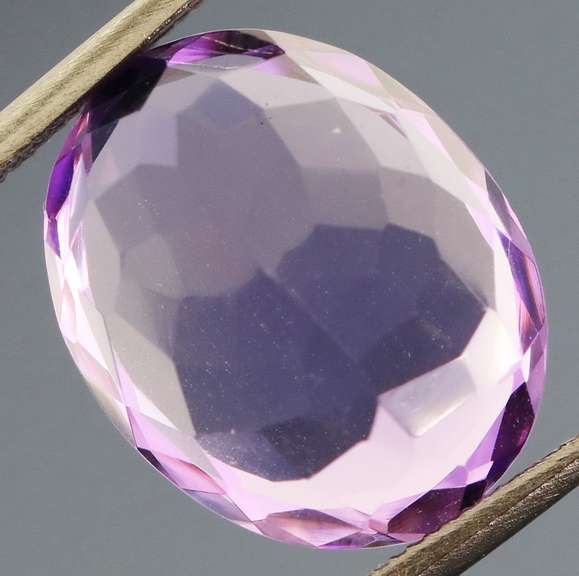 Heavy glittering 5.34ct unheated lavender Amethyst