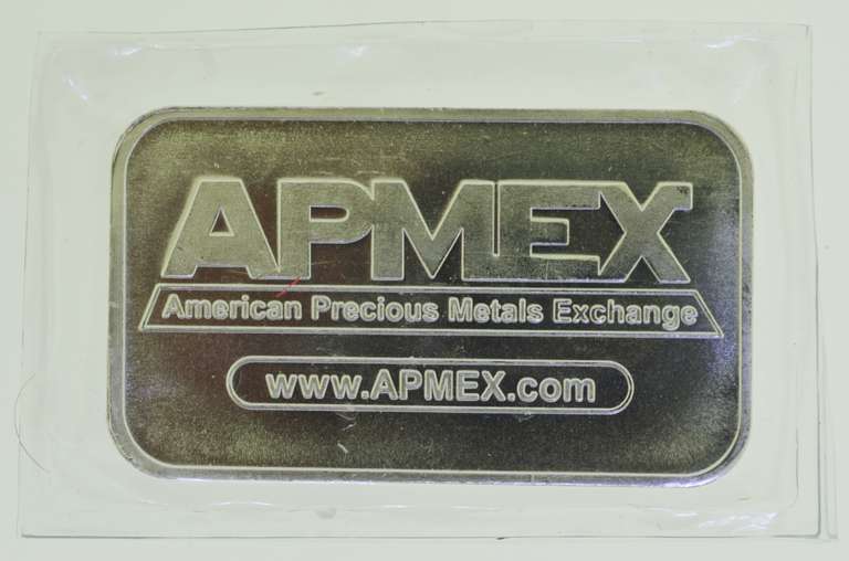 APMEX 1 oz .999 Fine Silver Bar