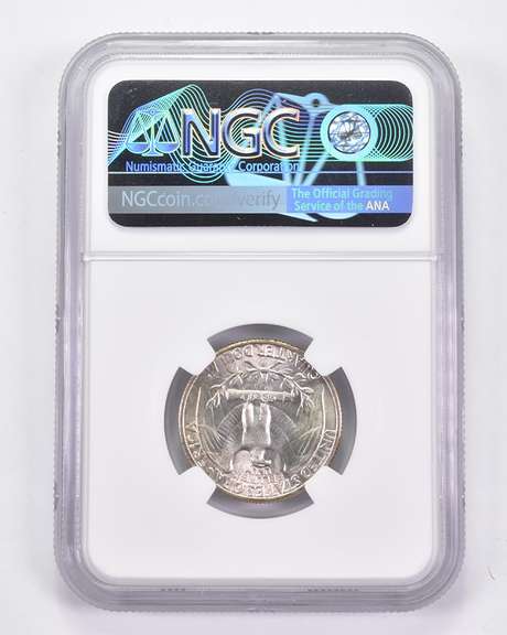 MS66 1938-S Washington Quarter - Graded NGC