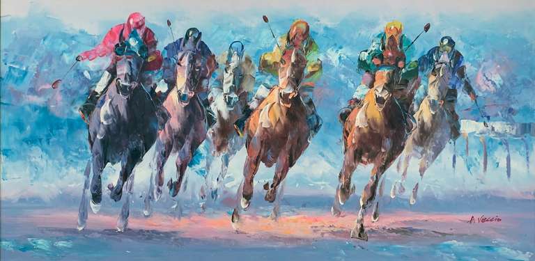 Anthony Veccio Original Oil on Cavnas