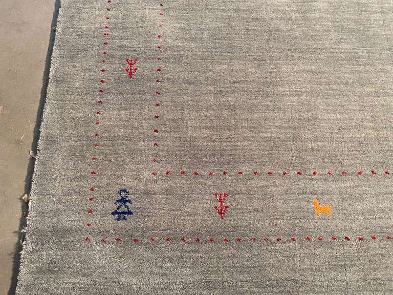 MAGNIFICENT GABBEH RUG 6x8