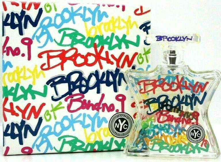 BOND No 9 NYC BROOKLYN EAU DE PARFUM SPRAY UNISEX 3.3 Oz / 100 ml BRAND NEW ITEM