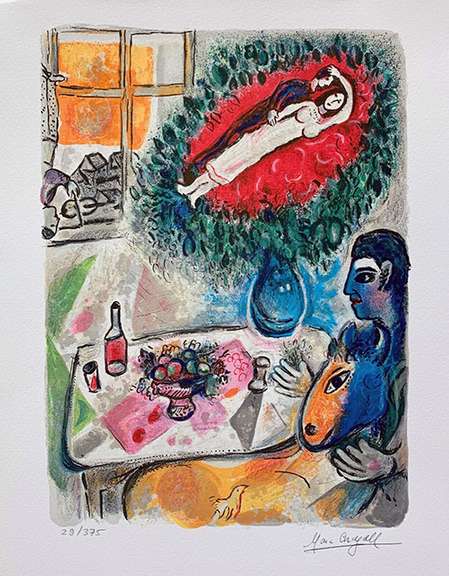 Marc Chagall, REVERIE