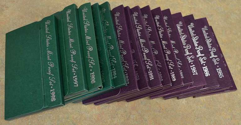1984-1998 US Proof Sets