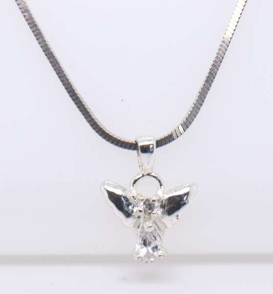 Sterling Silver Angel Pendant on Chain
