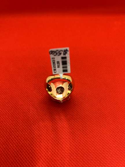 MENS 14K YELLOW GOLD RING WITH 2.00 CARAT OF DIAMOND