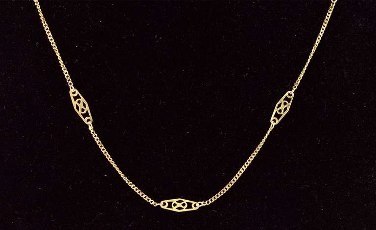 Gorgeous By The Yard Chain Necklace in 14K Yellow Gold
