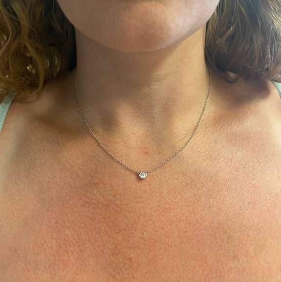 Tiffany & Co. Elsa Peretti Diamonds By The Yard Pendant