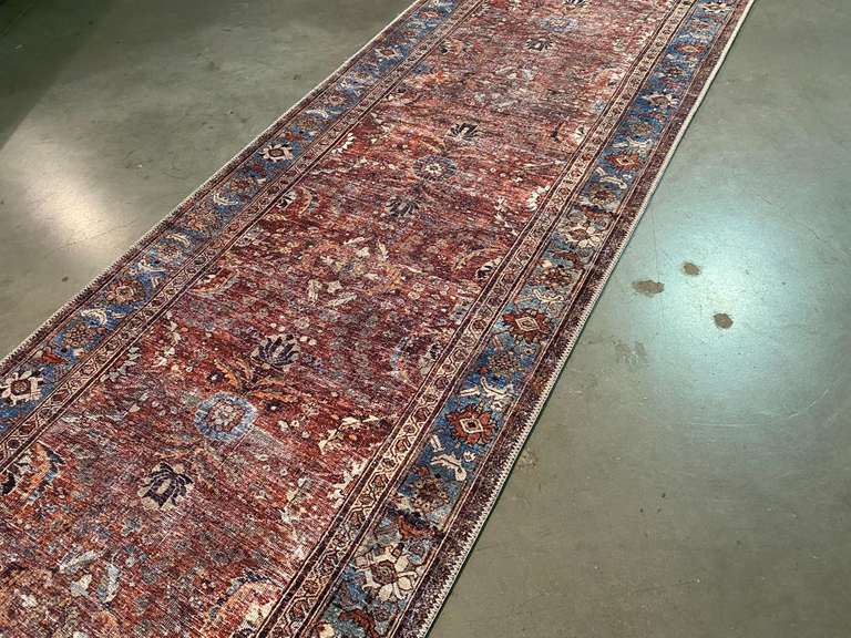 Stunning Engineered Vintage Persian 10' Runner