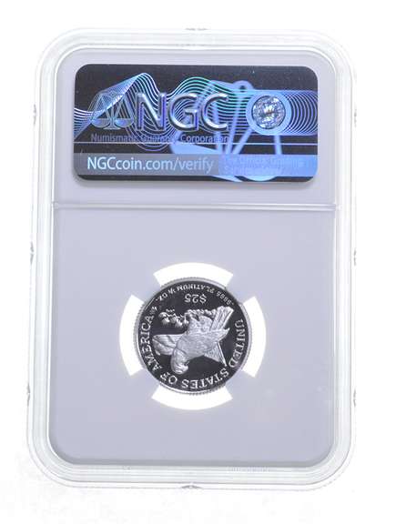 PF70 UCAM 2003-W $25 American Platinum Eagle - Graded NGC