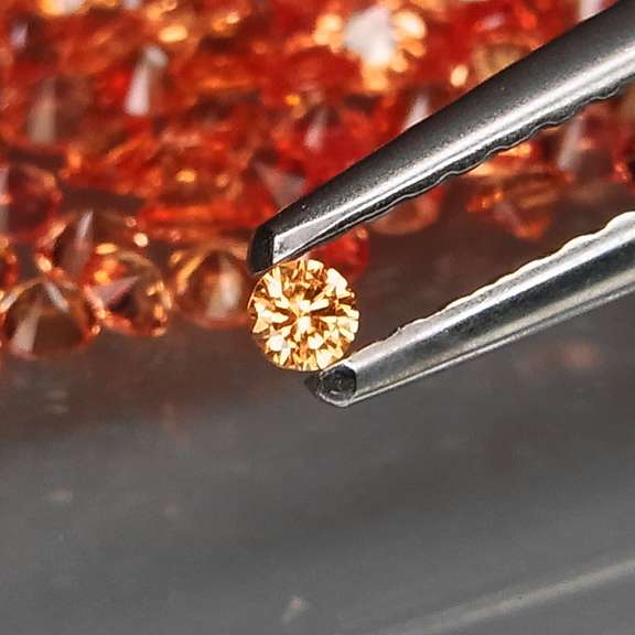 Superb 3.01ct diamond cut Songean Sapphire set