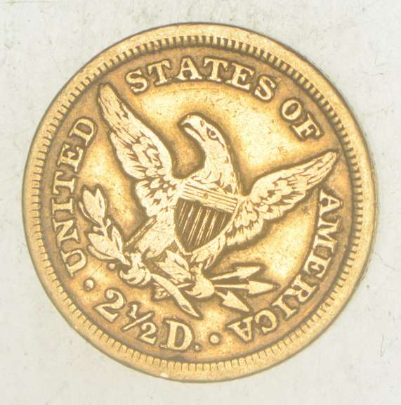1849 $2.50 Liberty Head Gold Quarter Eagle