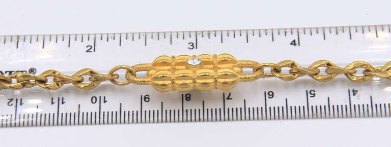 Gold Plated Cubic Zirconia Necklace
